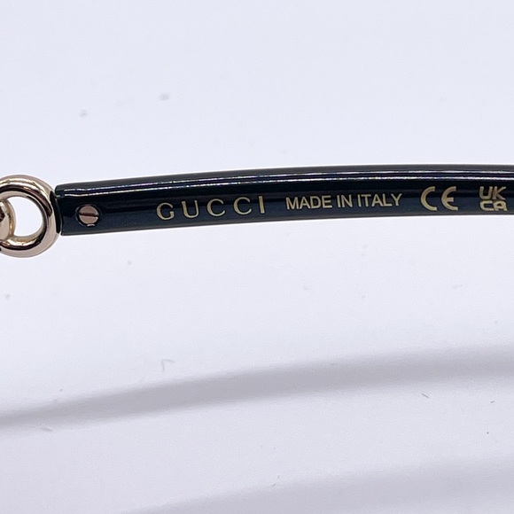 NEW GUCCI GG0890S 001 SQUARE FRAME SUNGLASSES GUCCI GG0890S BLACK - Picture 12 of 14